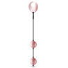 Rosy Gold Boules de geisha Kegel Balls 9.4 x 2.8 cm